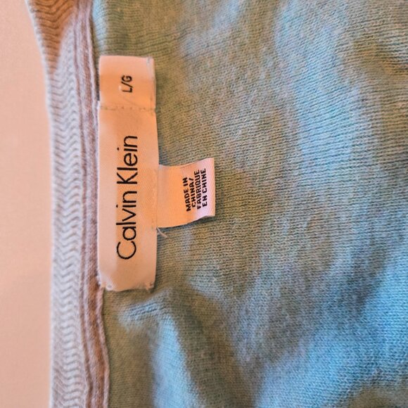 Pull coton col V Calvin klein - Picture 3 of 5
